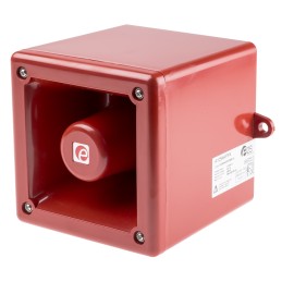 1 pcs - e2s A105NAX Series Siren, 24 V dc, 105dB at 1 m, DC