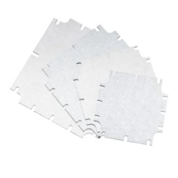 1 pcs - RS PRO Galvanised Steel Mounting Plate, 70.15mm W, 110.15mm L for Use with 238-4025