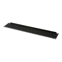 1 pcs - RS PRO Black Steel Blanking Panel, 2U, 483 x 9mm