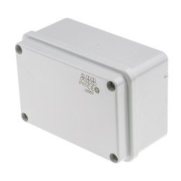 1 pcs - ABB Grey Thermoplastic Junction Box, IP65, 105 x 70 x 50mm