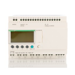 1 pcs - Schneider Electric Zelio Logic Series Logic Module, 24 V dc Supply, Relay Output, 16-Input, Analogue, Discrete Input