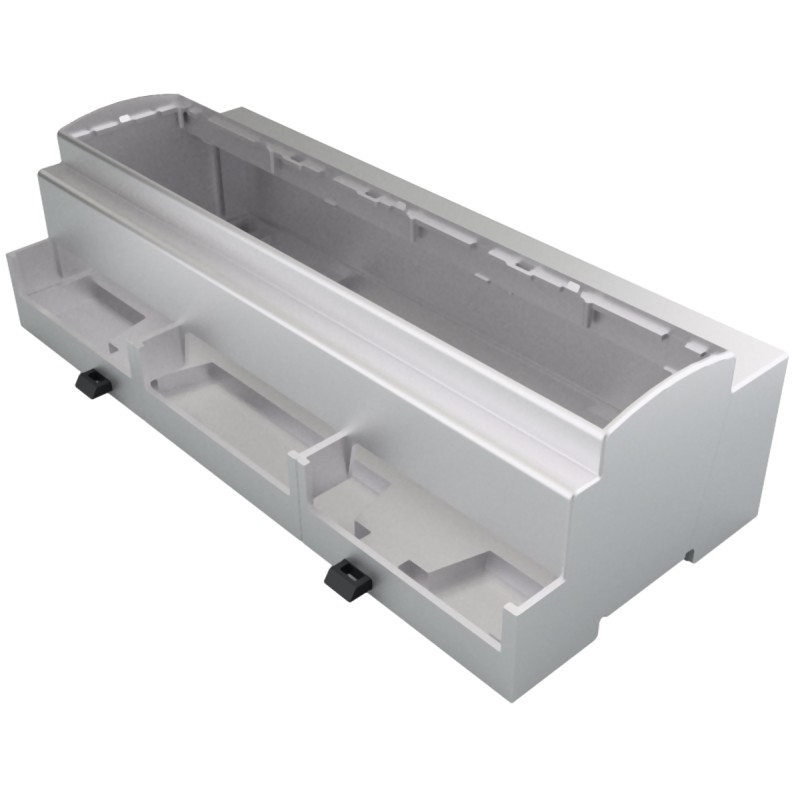 1 pcs - Italtronic DIN Rail Enclosure Enclosure Type Modulbox XTS Series , 213 x 90 x 55mm, ABS, Polycarbonate DIN Rail