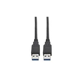 1 pcs : U325-006 - USB Cables / IEEE 1394 Cables 6FT BLK SSPD USB3 A-A,M/M