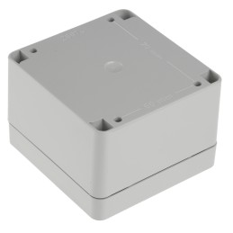 1 pcs - Fibox Grey ABS Enclosure, IP66, IP67, 82 x 80 x 55mm