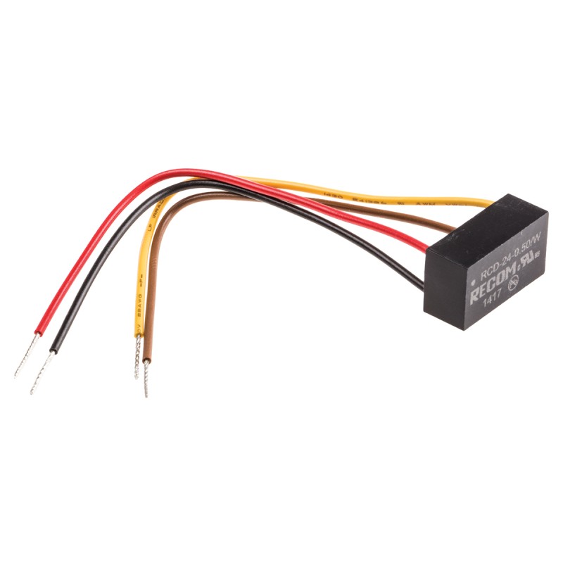 1 pcs - Recom LED Driver, 2 - 35V dc Output, 18W Output, 500mA Output, Constant Current Dimmable