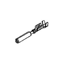 1 pcs : 15356826-L - Automotive Connectors FEMALE GOLD PLATED CBL RNG 1.83-1.47MM