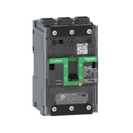 1 pcs - Schneider Electric, ComPacT NSX MCCB 3P 125A, Fixed Mount