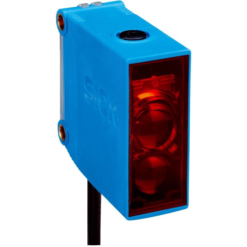 1 pcs - Sick Energetic Photoelectric Sensor, Block Sensor, 20 mm - 2 m Detection Range