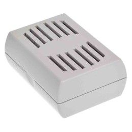 1 pcs - RS PRO Light Grey ABS Enclosure, 65.5 x 46.5 x 26.5mm