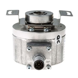 1 pcs - Baumer EIL580P Series Optical Incremental Encoder, 1 - 65536 ppr, TTL/HTL Signal, Hollow Type, 12mm Shaft