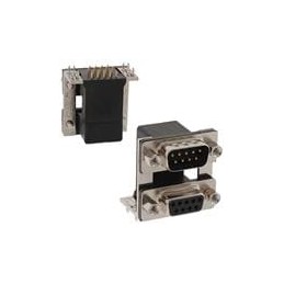 1 pcs : 178-015-413R491 - D-Sub Dualport Connectors RA 15POS ML/ML 5A