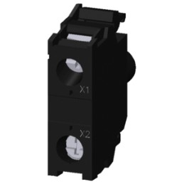 1 pcs - Siemens 3SU1 Light Block - Red, 6 - 24 V ac/dc