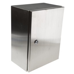 1 pcs - RS PRO 304 Stainless Steel Wall Box, IP66, 400 mm x 300 mm x 200mm