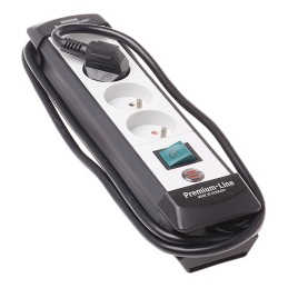 1 pcs - brennenstuhl 1.8m 4 Socket Type E - French Extension Lead, 230 V, IP20