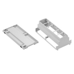 1 pcs - RS PRO Modular Enclosure Enclosure Type, 177.8 x 89.8 x 65.3mm, ABS DIN Rail Enclosure
