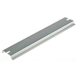 1 pcs - Fibox Steel Unperforated DIN Rail, Top Hat Compatible, 150mm x 35mm x 7.5mm