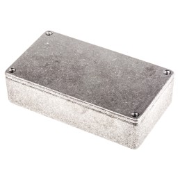 1 pcs - CAMDENBOSS 5000 Series Grey Die Cast Aluminium Enclosure, IP54, Grey Lid, 112 x 62 x 31mm