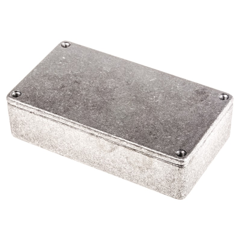 1 pcs - CAMDENBOSS 5000 Series Grey Die Cast Aluminium Enclosure, IP54, Grey Lid, 112 x 62 x 31mm