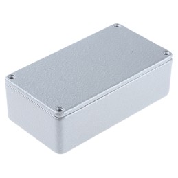 1 pcs - CAMDENBOSS 5000 Series Grey Die Cast Aluminium Enclosure, IP54, Grey Lid, 120 x 66 x 40mm