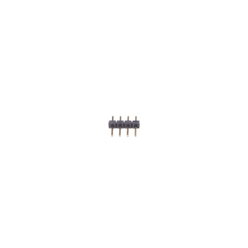 1 pcs : XJ8B-0411 - Headers & Wire Housings 4 POS 2.54mm Sldr ST Thru-Hole