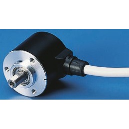 1 pcs - Hengstler RI32 Series Incremental Incremental Encoder, 50 ppr, Push Pull Signal, Solid Type, 6mm Shaft