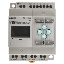 1 pcs - Omron ZEN Series Logic Module, 10.8 - 28.8 V dc Supply, Relay Output, 6-Input, Analogue Input