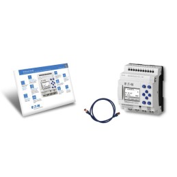 1 pcs - Eaton EasyE4 Series Starter Kit, 24 V dc Supply, Transistor Output, 8-Input, Digital Input