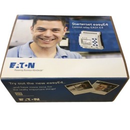 1 pcs - Eaton EasyE4 Series Starter Kit, 24 V dc Supply, Transistor Output, 8-Input, Digital Input