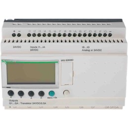 1 pcs - Schneider Electric Zelio Logic Series Logic Module, 24 V dc Supply, Transistor Output, 16-Input, Analogue, Discrete