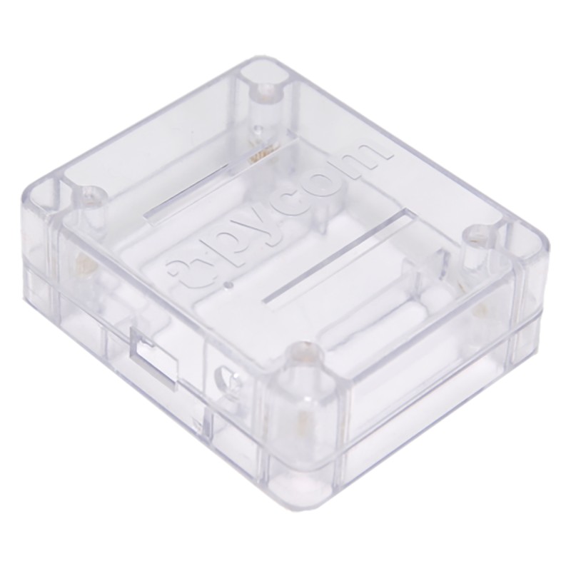 1 pcs - Pycom Case for Expansion Board, LoPy, WiPy, Transparent