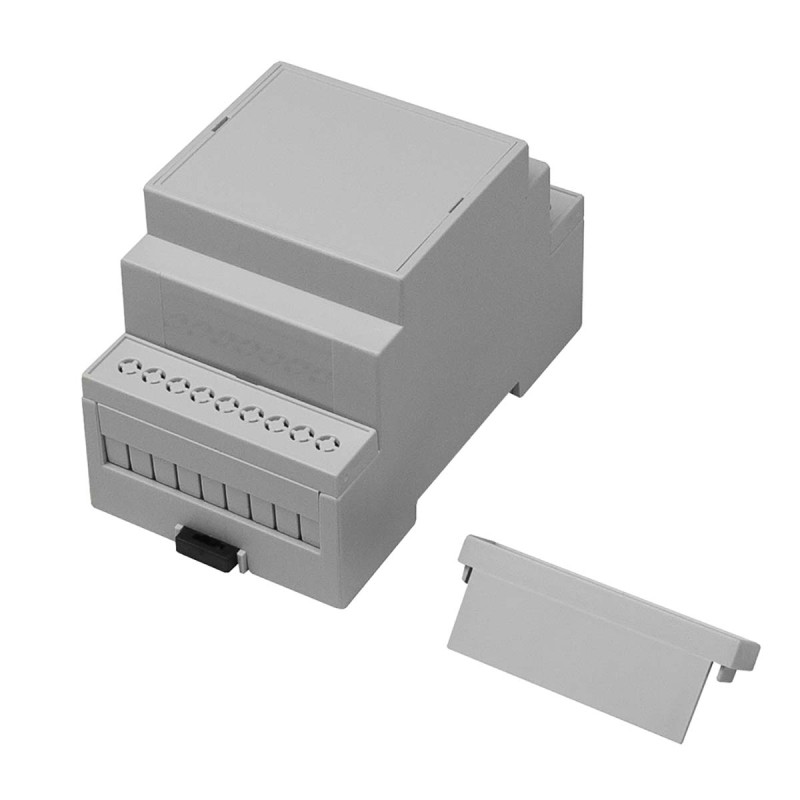 1 pcs - RS PRO Open Top Enclosure Type, 53.4 x 90 x 58mm, Polycarbonate DIN Rail Enclosure Kit