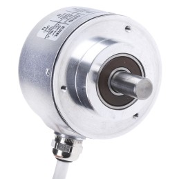 1 pcs - Hengstler RI58-O Series Incremental Incremental Encoder, 5000 ppr, Push Pull Signal, Solid Type, 10mm Shaft