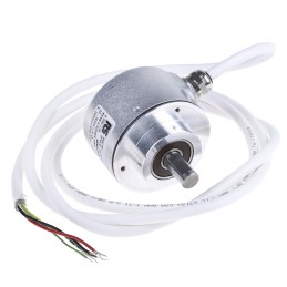 1 pcs - Hengstler RI58-O Series Incremental Incremental Encoder, 5000 ppr, Push Pull Signal, Solid Type, 10mm Shaft