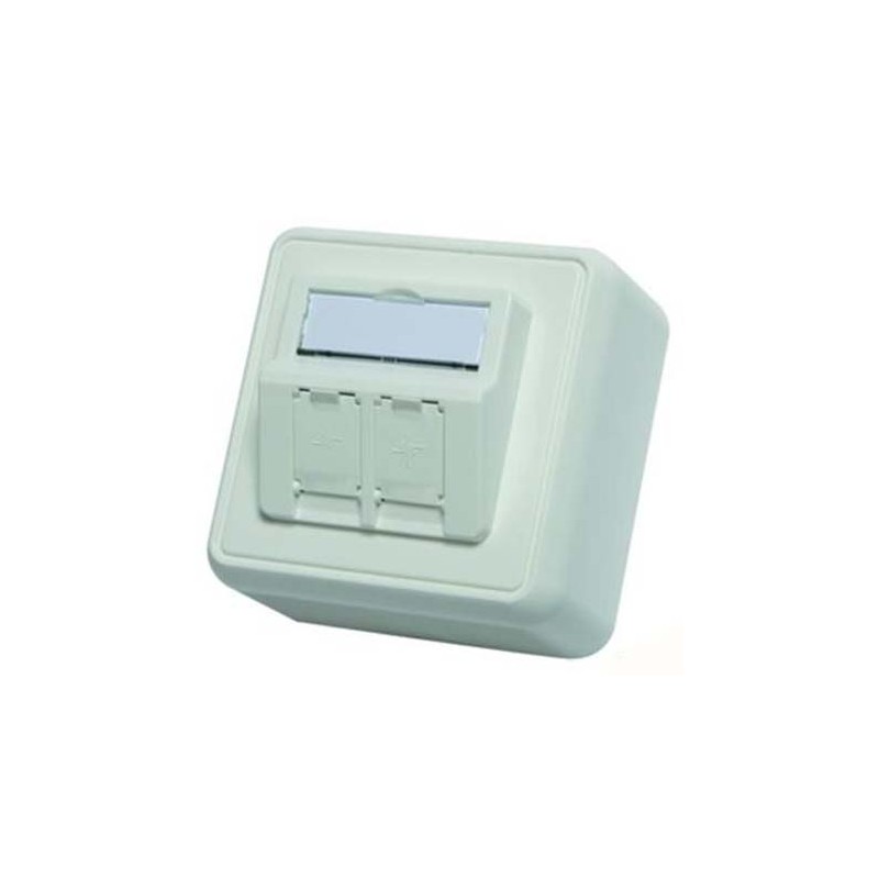 1 pcs - Telegartner AMJ-S Series, 2 Way Faceplate