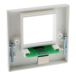 1 pcs - RS PRO Single Gang 1 Way HDMI Faceplate