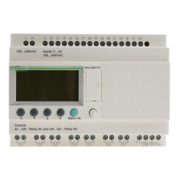 1 pcs - Schneider Electric Zelio Logic Series Logic Module, 100 - 240 V ac Supply, Relay Output, 16-Input, Discrete Input