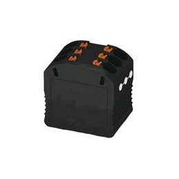 1 pcs : 3002781 - DIN Rail Terminal Blocks PTFIX 6X1,5 BK 1.5mm2 adhesive mnt