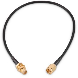 1 pcs - Wurth Elektronik Male SMA to Female SMA Coaxial Cable, 304.8mm, RG174 Coaxial, Terminated