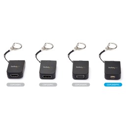 1 pcs - StarTech.com USB C to Mini DisplayPort Adapter, USB C, 1 Supported Display(s) - 8K @ 60Hz