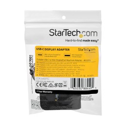 1 pcs - StarTech.com USB C to Mini DisplayPort Adapter, USB C, 1 Supported Display(s) - 8K @ 60Hz
