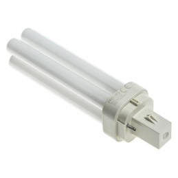 1 pcs - G24d-1 2D Shape CFL Bulb, 13 W, 2700K, Warm White Colour Tone