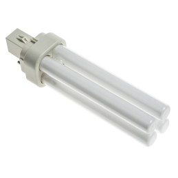 1 pcs - G24d-1 2D Shape CFL Bulb, 13 W, 2700K, Warm White Colour Tone
