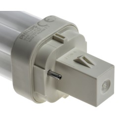 1 pcs - G24d-1 2D Shape CFL Bulb, 13 W, 2700K, Warm White Colour Tone