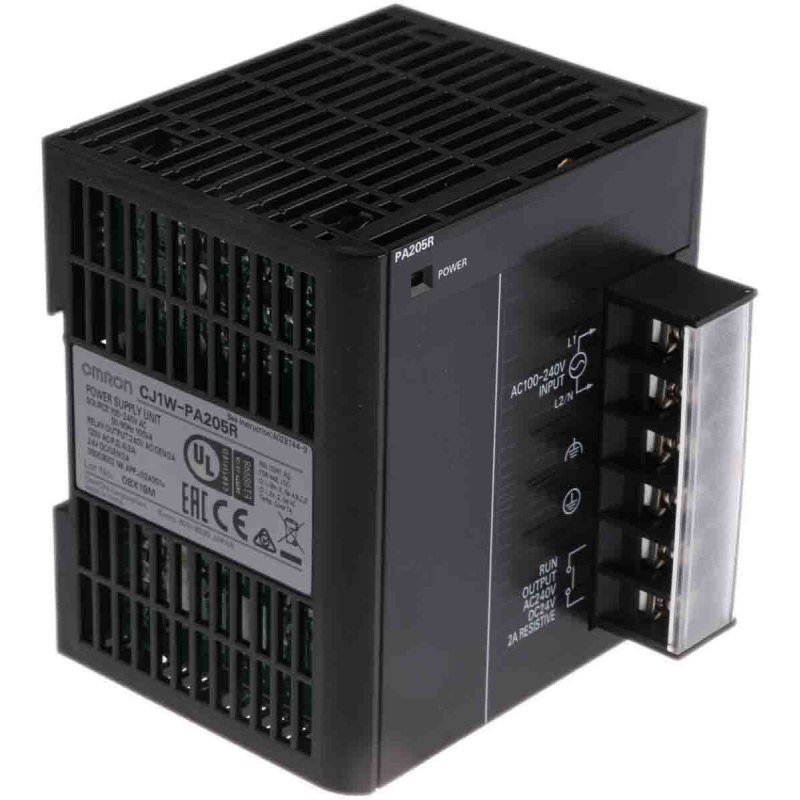 1 pcs - Omron CJ1W Series PLC Power Supply for Use with CJ1M Series