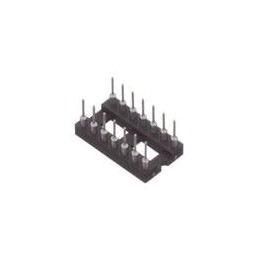 1 pcs : ICA-314-ATT - IC & Component Sockets '.100'' Screw Machine DIP Socket'
