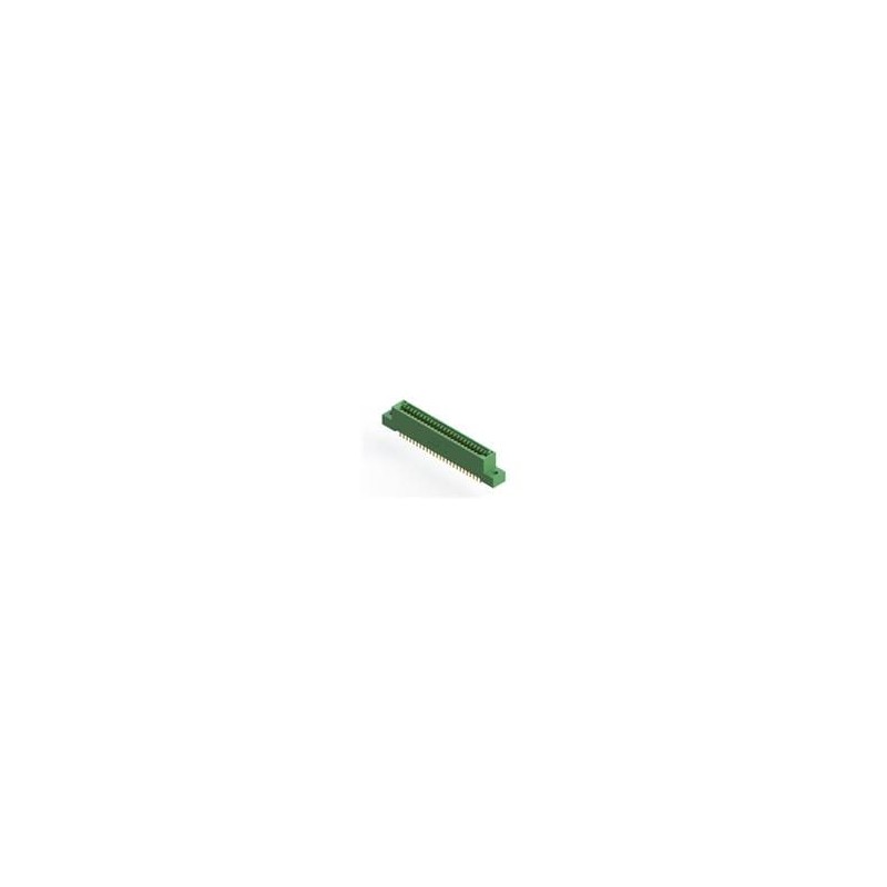 1 pcs : 345-050-521-202 - Standard Card Edge Connectors 50P .100' x .200' GREEN