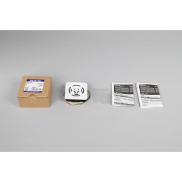 1 pcs - Patlite BSV Series Panel Mount , Wall Mount Voice Annunciator, 10.8 - 26.4 V dc, 87dB at 1 m, IP54, DC, 15-Tone