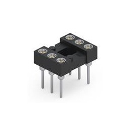 1 pcs : 111-43-306-41-001000 - IC & Component Sockets 6PIN DIP SKT 200uSn