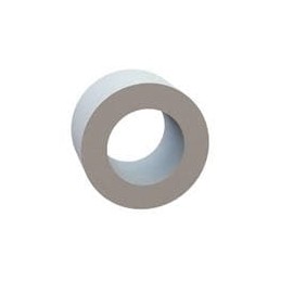 1 pcs : 13RS025091 - Standoffs & Spacers Round Spacer, .152 ID, .251 OD, .156 Length, Natural, Nylon, 6 (M3.5) Screw
