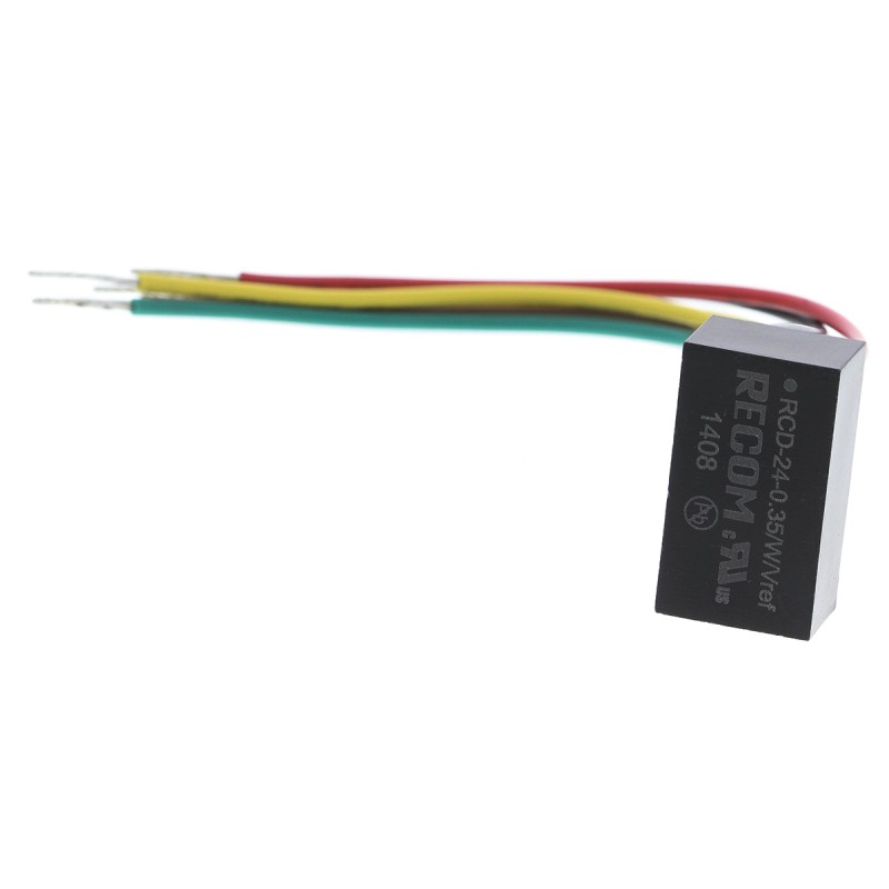1 pcs - Recom LED Driver, 2 - 35V dc Output, 12.25W Output, 350mA Output, Constant Current Dimmable